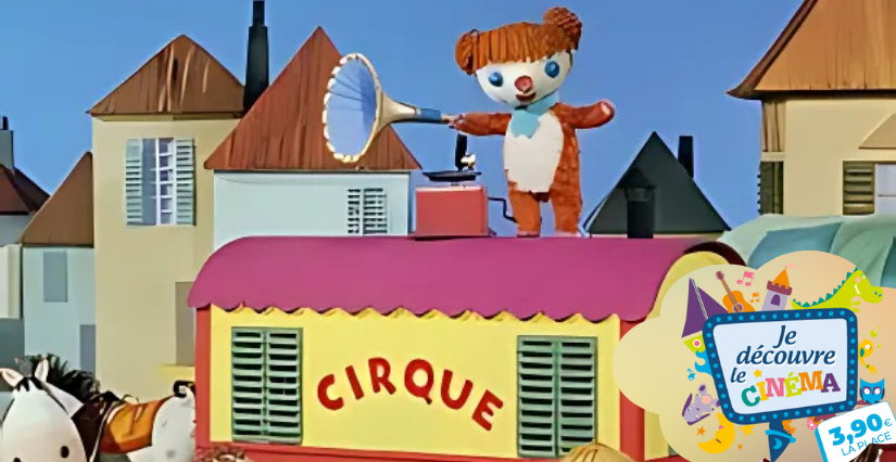Séance "Je découvre le cinéma" : "Colargol et le Cirque Pimoulu " à Cinéville de la Roche-Sur-Yon