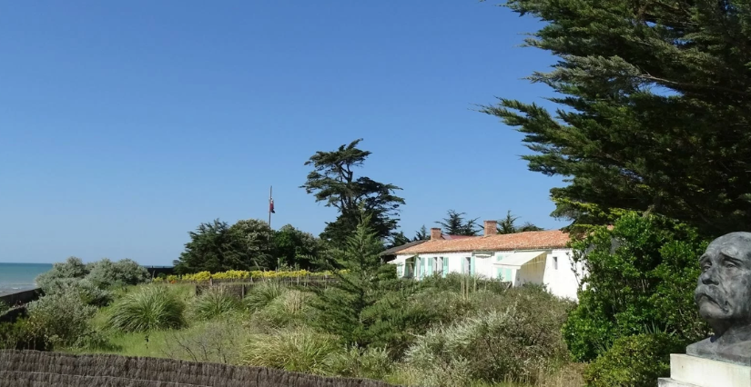 La Maison et les jardins du grand homme politique, Georges Clémenceau, à Saint-Vincent-sur-Jard