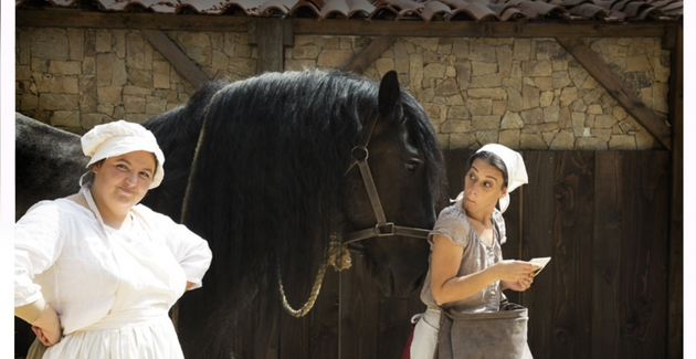 "Potins et popote", spectacle au Château des Essarts