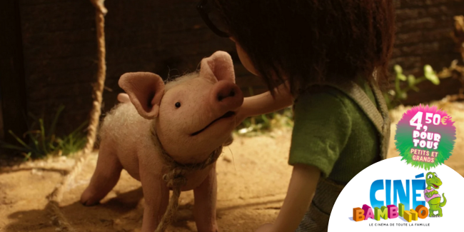 Chonchon, le plus mignon des cochons : Ciné-Bambino au Cinéville