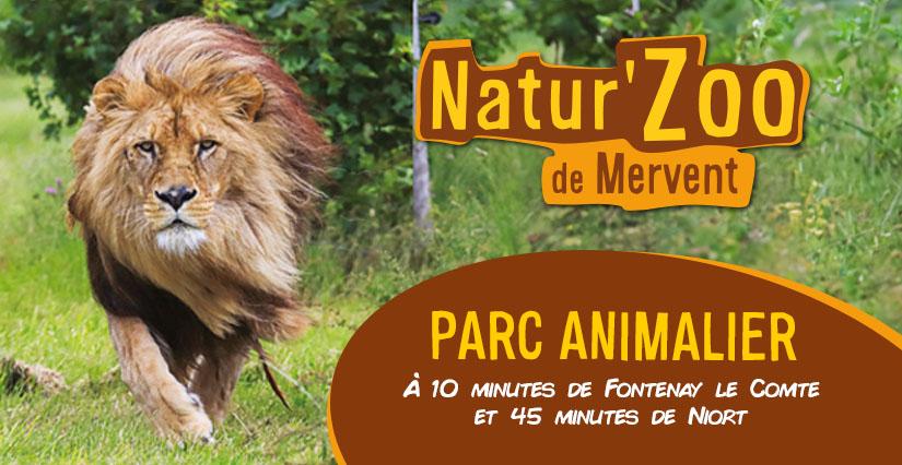 Natur'Zoo, parc animalier pour les familles à Mervent