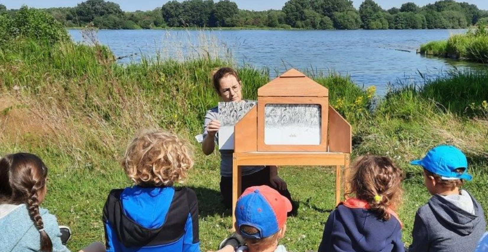 "Histoires et plumes", atelier à la Cité des Oiseaux aux Landes Génusson