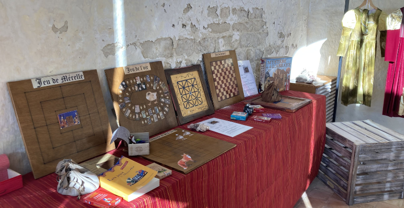 Jeux médievaux, animation à l'Abbaye de Nieul- sur-l'Autise