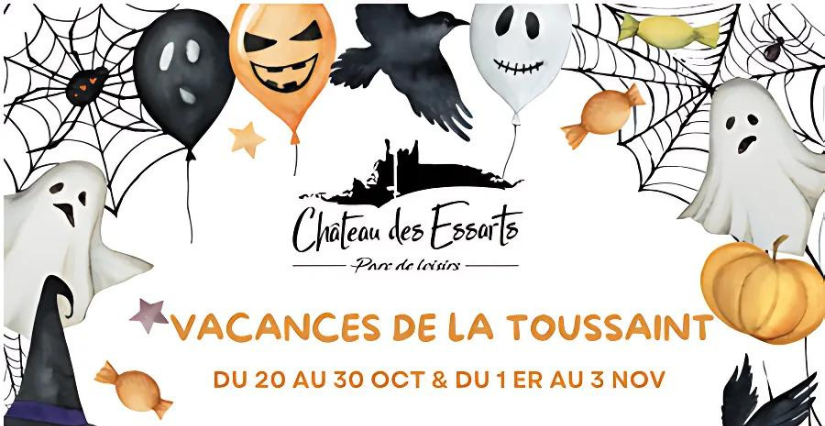 Jeux d'Halloween au Château des Essarts