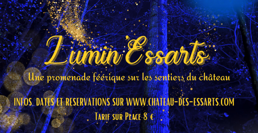 "Lumin’Essarts", Noël au Château des Essarts