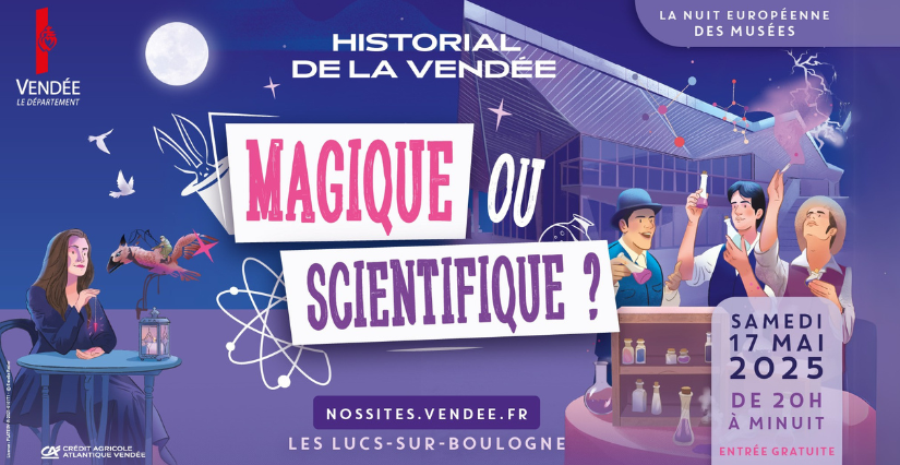 La Nuit des Musées à l'Historial de la Vendée