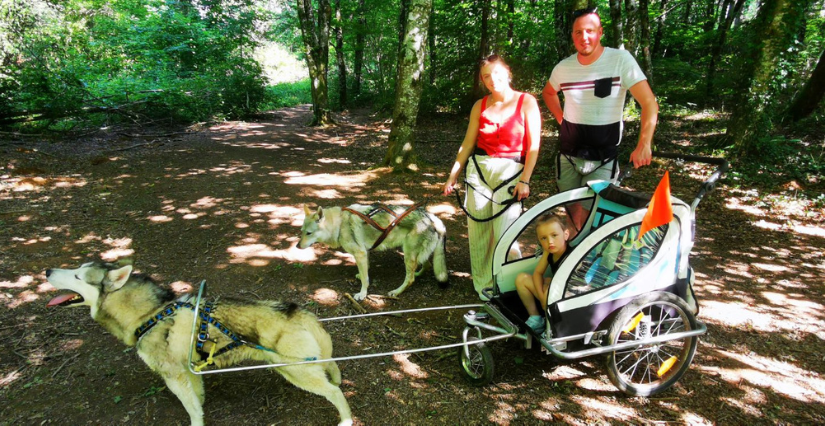 Testez la Cani-randonnée en famille avec Doggy'Sport à la Roche-sur-Yon