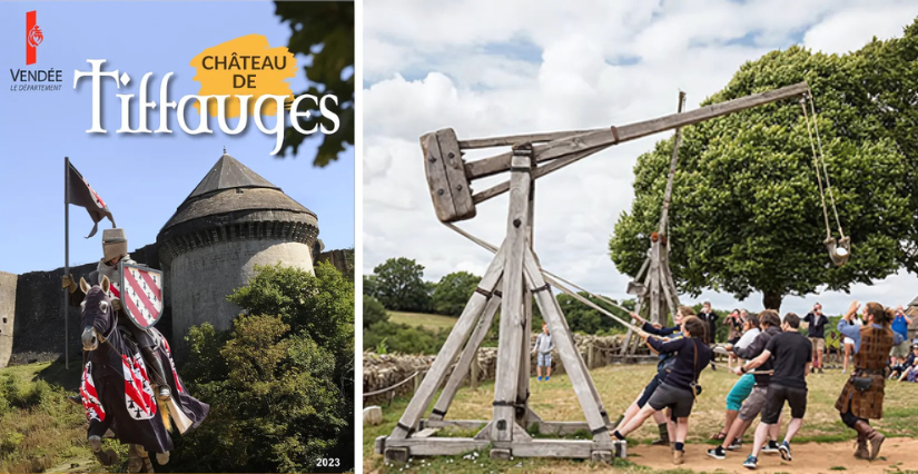 Une journée de septembre en famille au Château de Tiffauges