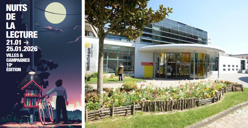 Les Nuits de la lecture à la Médiathèque Benjamin Rabier à La Roche-sur-Yon