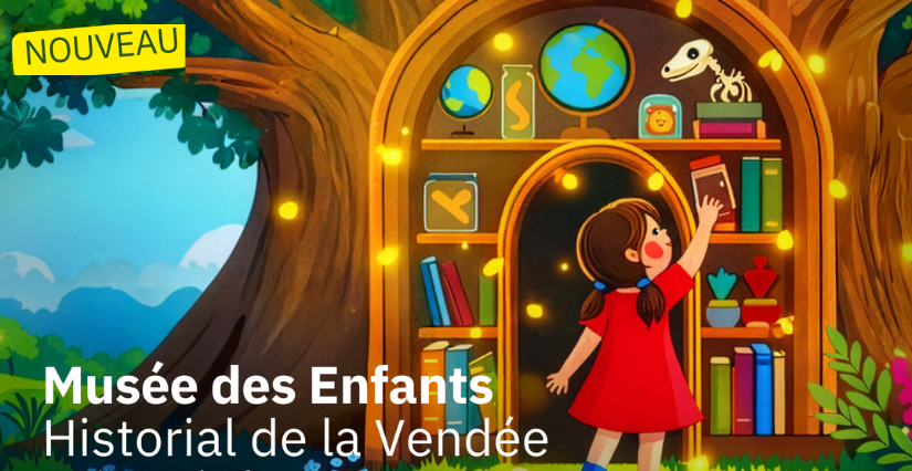 On découvre le musée des enfants avec un atelier parents/enfants à l'Historial de la Vendée