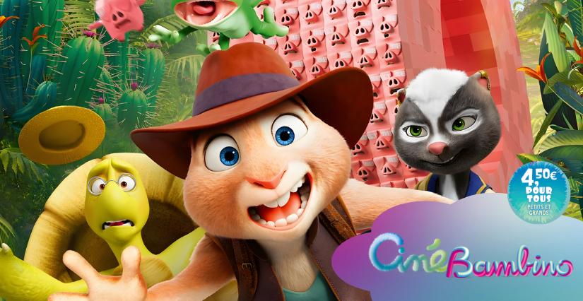 "Hopper et le Secret de la Marmotte", Ciné Bambino au Cinéville de la Roche-Sur-Yon