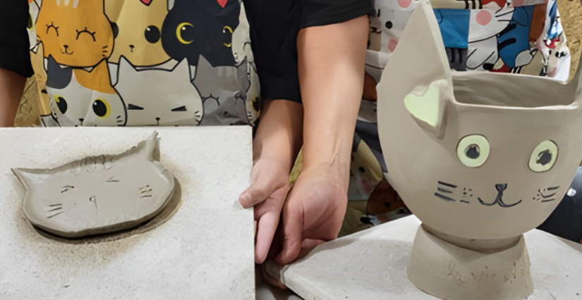 Atelier de poterie pendant les vacances d'hiver à Vendée Miniature