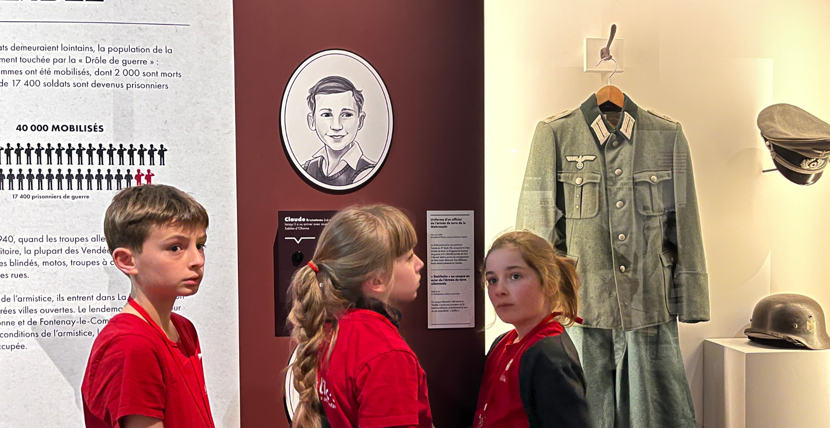 Les visites en lien avec l'exposition "La vie des vendéens sous l'occupation" à l'Historial de la Vendée