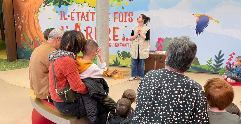 Médiation "Il était une fois l'arbre" au Musée des Enfants, à l'Historial de la Vendée