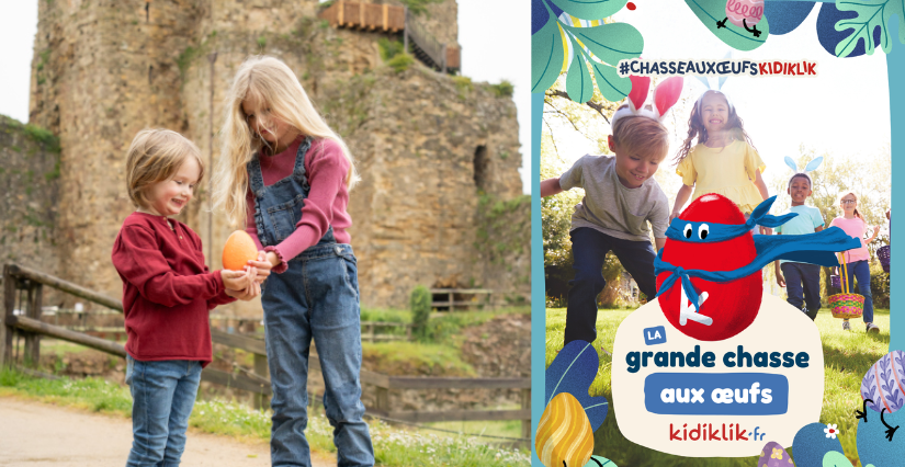 Le Château de Talmont partenaire de la grande #chasseauxoeufskidiklik