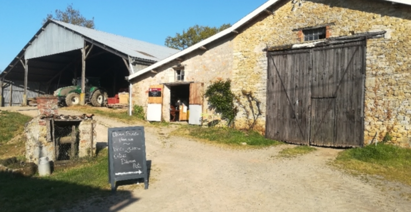 Vive les volailles à la Ferme en Bocage à l'Oie, dans le cadre du Printemps à la ferme