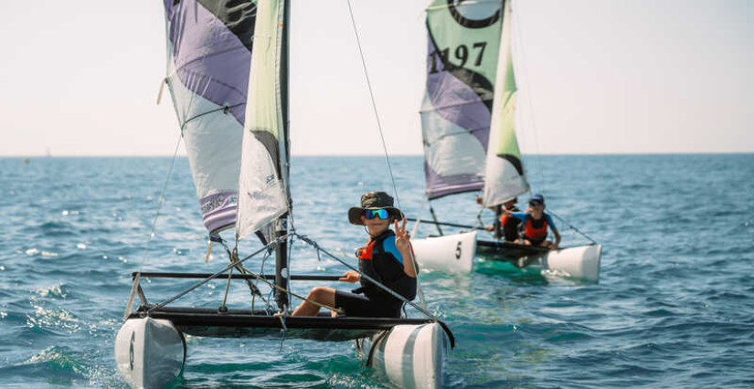 Stages de catamaran kids aux Sables d'Olonne 