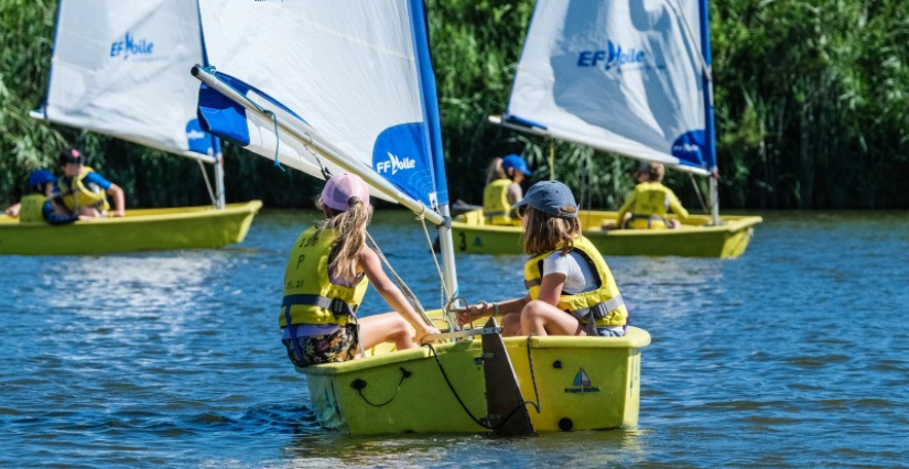 Stage optimist 1ers bords au Lac de Tranchet