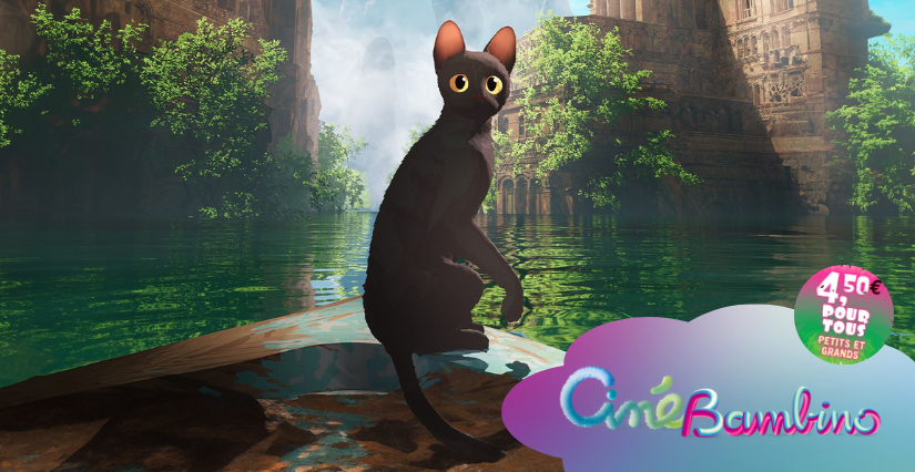 "Flow, le chat qui n'avait pas peur de l’eau", Ciné Bambino au Cinéville de la Roche-sur-Yon