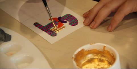 Atelier enfant : calligraphie et enluminure - Alsace des petits