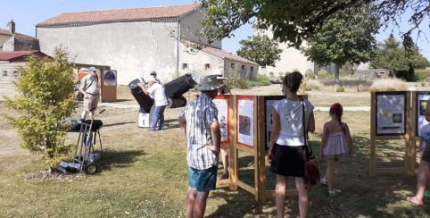 "La nuit des étoiles", observation du ciel au Manoir des Sciences de Réaumur